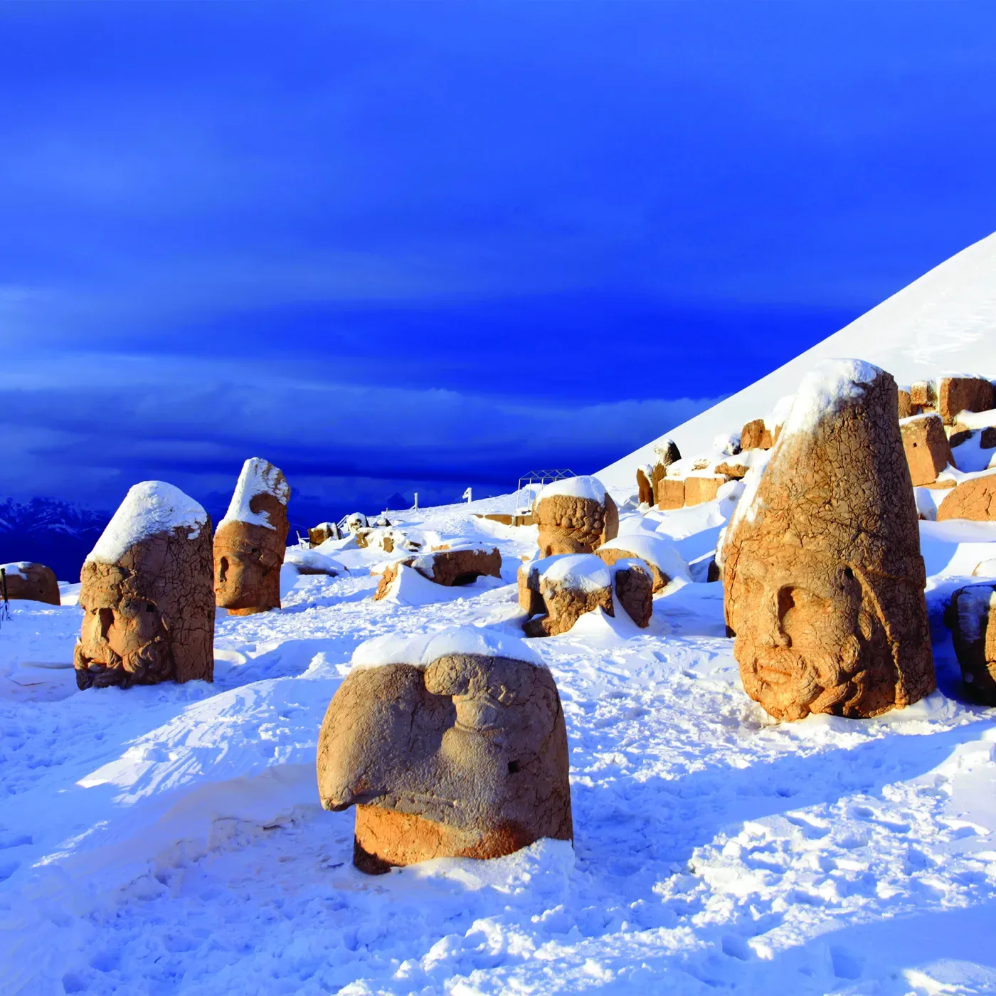 Kış aylarında Nemrut