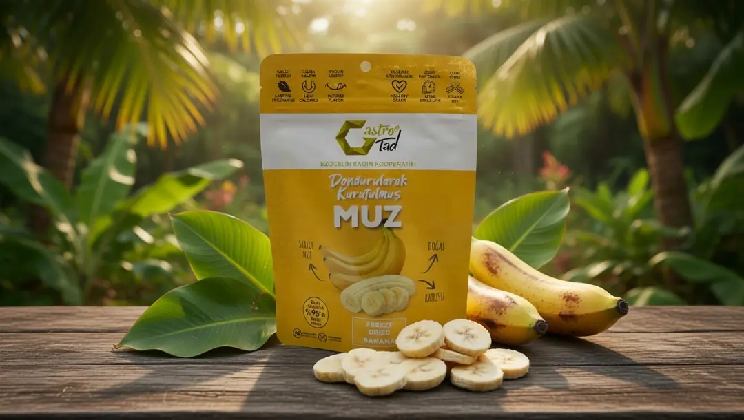 Freeze-Dry Muz - 25 Gr