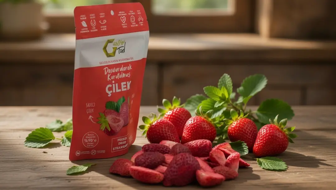 Freeze-Dry Çilek - 20 Gr