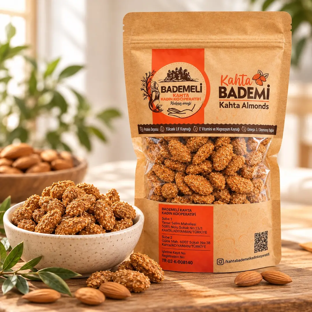 Zerdeçallı Badem  Krokan
