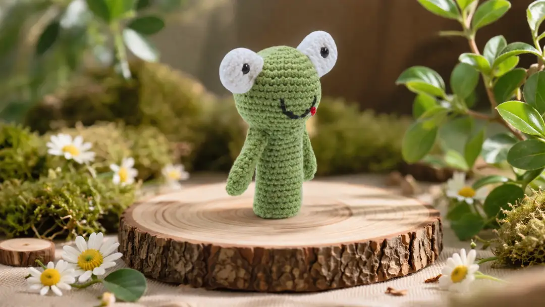 Sevimli Hayvanlar Amigurumi - Kurbağa